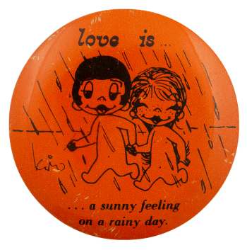 Love is... a sunny feeling on a rainy day
